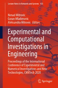 Cover Experimental and Computational Investigations in Engineering