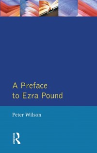 Cover Preface to Ezra Pound