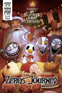 Cover Disney Manga: Tim Burton's The Nightmare Before Christmas - Zero's Journey, Issue #14