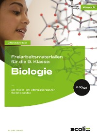 Cover Freiarbeitsmaterialien 9. Klasse: Biologie