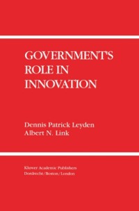 Cover Government's Role in Innovation