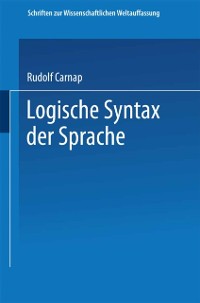 Cover Logische Syntax der Sprache