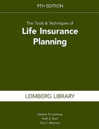 Cover Tools & Techniques of Life Insurance Planning, 9th Edition