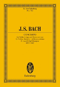 Cover Violin Concerto, E major
