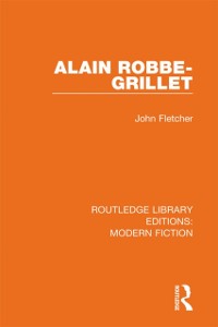 Cover Alain Robbe-Grillet