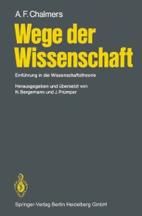 Cover Wege der Wissenschaft