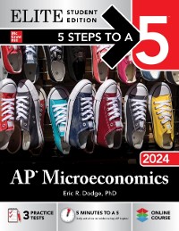 Cover 5 Steps to a 5: AP Microeconomics 2024 Elite Student Edition