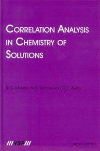 Cover Correlation Analysis in Chemistry of Solutions