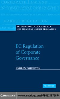 Cover EC Regulation of Corporate Governance