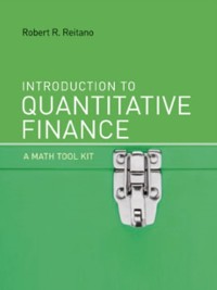 Cover Introduction to Quantitative Finance