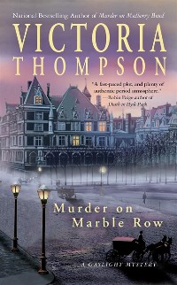 Cover Murder on Marble Row