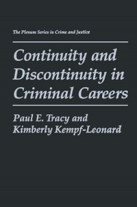 Cover Continuity and Discontinuity in Criminal Careers