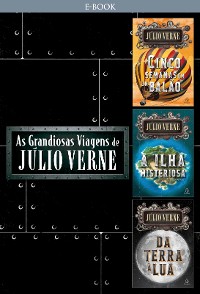 Cover As grandiosas viagens Júlio Verne