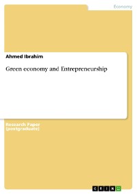 Cover Green economy and Entrepreneurship