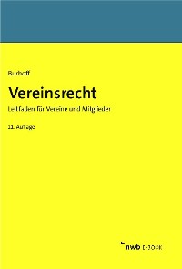 Cover Vereinsrecht
