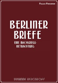 Cover Susanne Kerckhoff: Berliner Briefe