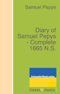 Cover Diary of Samuel Pepys - Complete 1665 N.S.