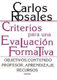 Cover Criterios para una evaluación formativa