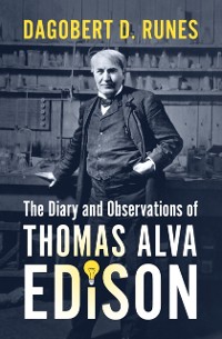Cover Diary and Observations of Thomas Alva Edison