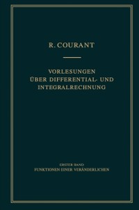 Cover Vorlesungen über Differential- und Integralrechnung