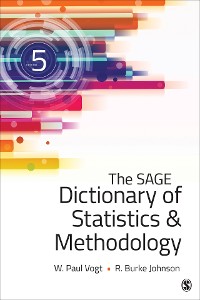 Cover The SAGE Dictionary of Statistics & Methodology