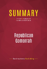 Cover Summary: Republican Gomorrah