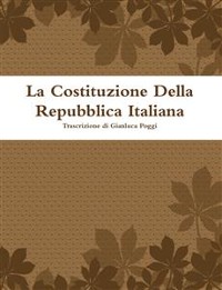 Cover La Costituzione Della Repubblica Italiana