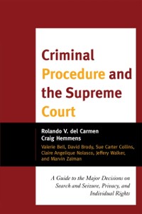 Cover Criminal Procedure and the Supreme Court