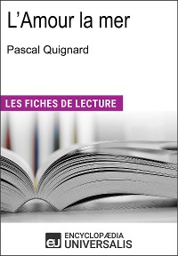 Cover L'Amour la mer de Pascal Quignard