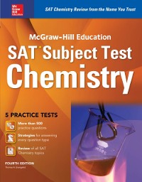 Cover McGraw-Hill Education SAT Subject Test Chemistry 4th Ed.