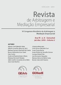 Cover Revista de Arbitragem e Mediação Empresarial