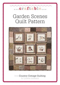 Cover Garden Scenes Quilt Pattern