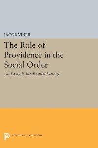 Cover The Role of Providence in the Social Order