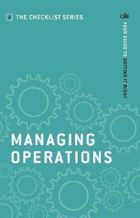 Cover Managing Operations