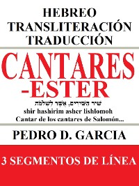 Cover Cantares-Ester: Hebreo Transliteración Traducción