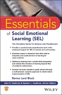 Cover Essentials of Social Emotional Learning (SEL)