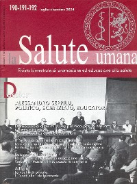 Cover Alessandro Seppilli, politico, scienziato, educatore