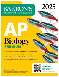 Cover AP Biology Premium, 2025: Prep Book with 6 Practice Tests + Comprehensive Review + Online Practice