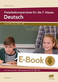 Cover Freiarbeitsmaterialien für die 7. Klasse: Deutsch