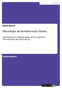 Cover Physiologie im Berufskontext Shiatsu