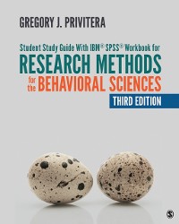 Cover Student Study Guide With IBM® SPSS® Workbook for Research Methods for the Behavioral Sciences