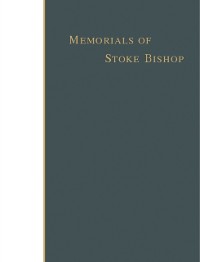 Cover Memorials of Stoke Bishop