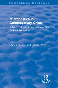 Cover Micropolitics in Contemporary China