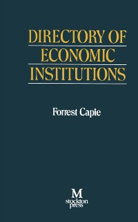 Cover Directory of Economic Institutions