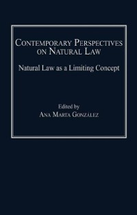 Cover Contemporary Perspectives on Natural Law