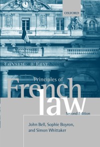 Cover Principles of French Law