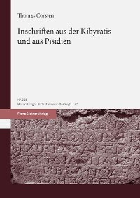 Cover Inschriften aus der Kibyratis und aus Pisidien