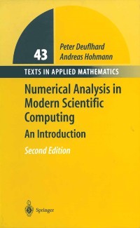 Cover Numerical Analysis in Modern Scientific Computing