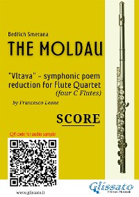 Cover Flute Quartet score of "The Moldau"