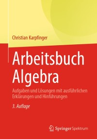 Cover Arbeitsbuch Algebra